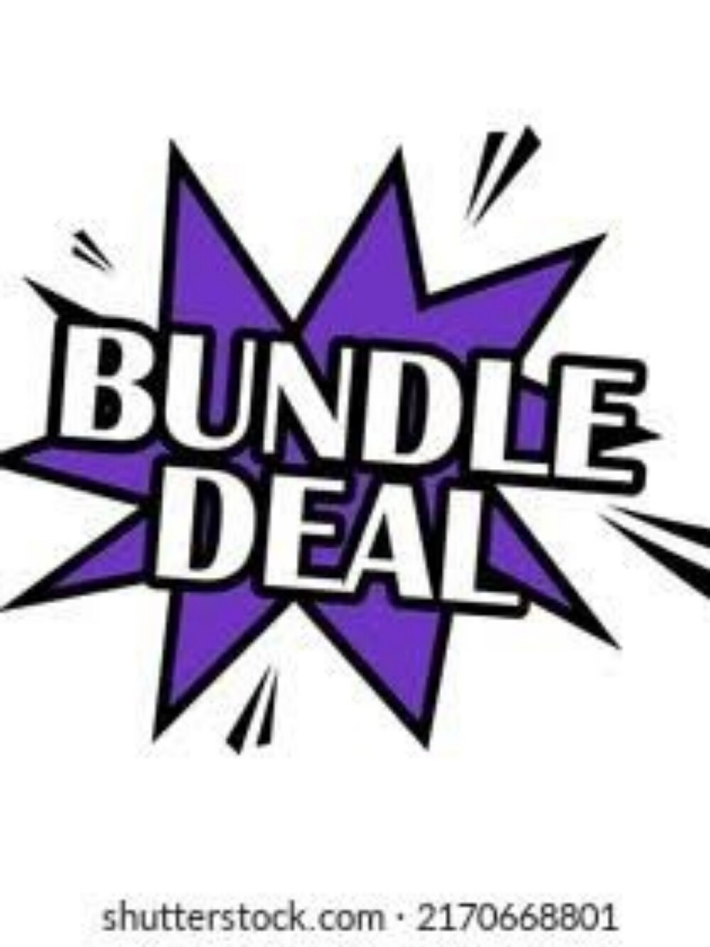 BUNDLE ANY 3 CLOTHING ITEMS FOR A SET PRICE OF $20